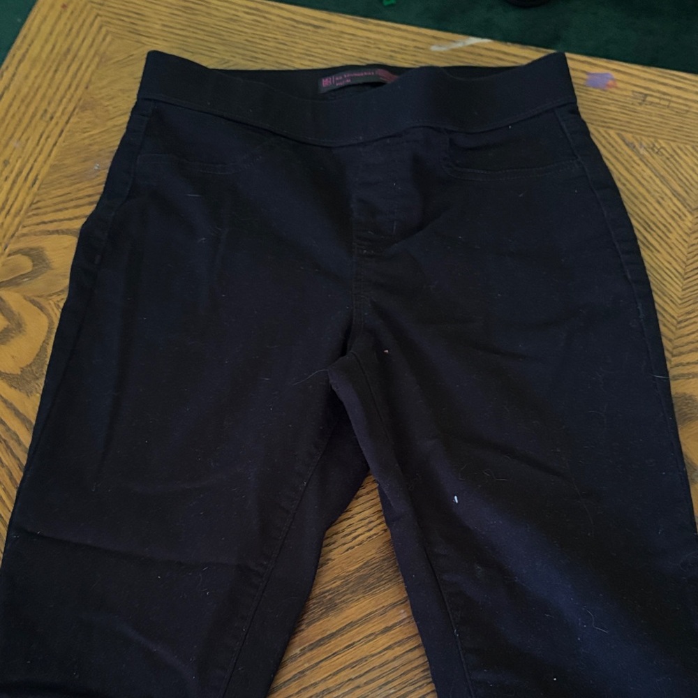 No Boundaries Black Stretch Pants